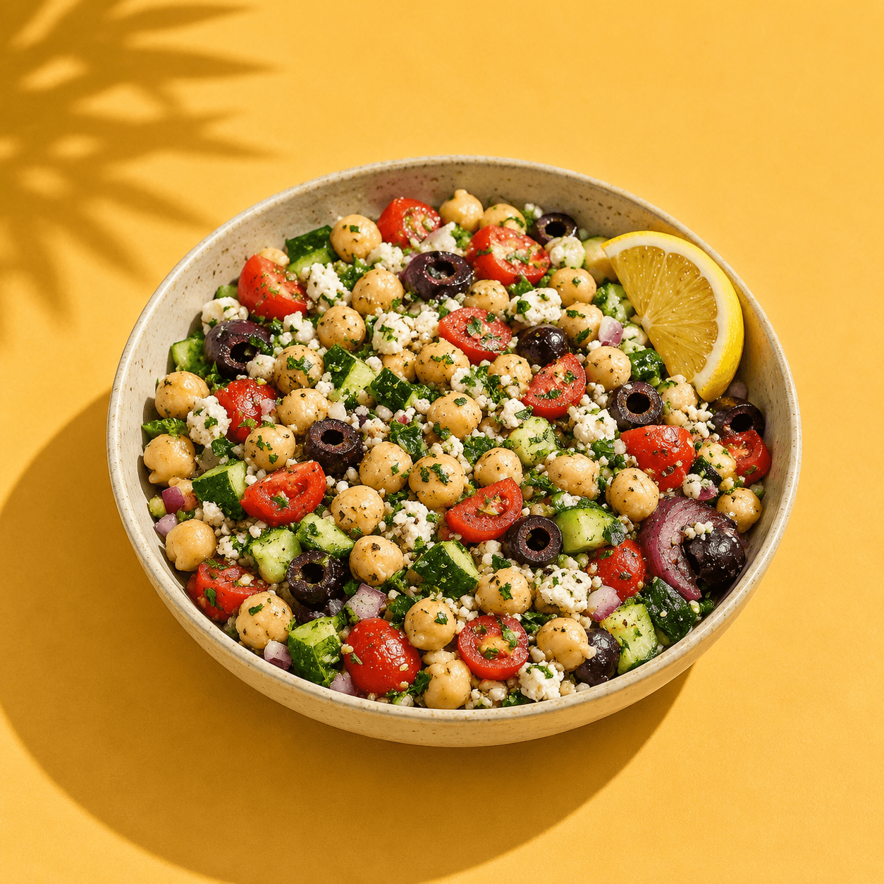 Mediterranean Chickpea Salad