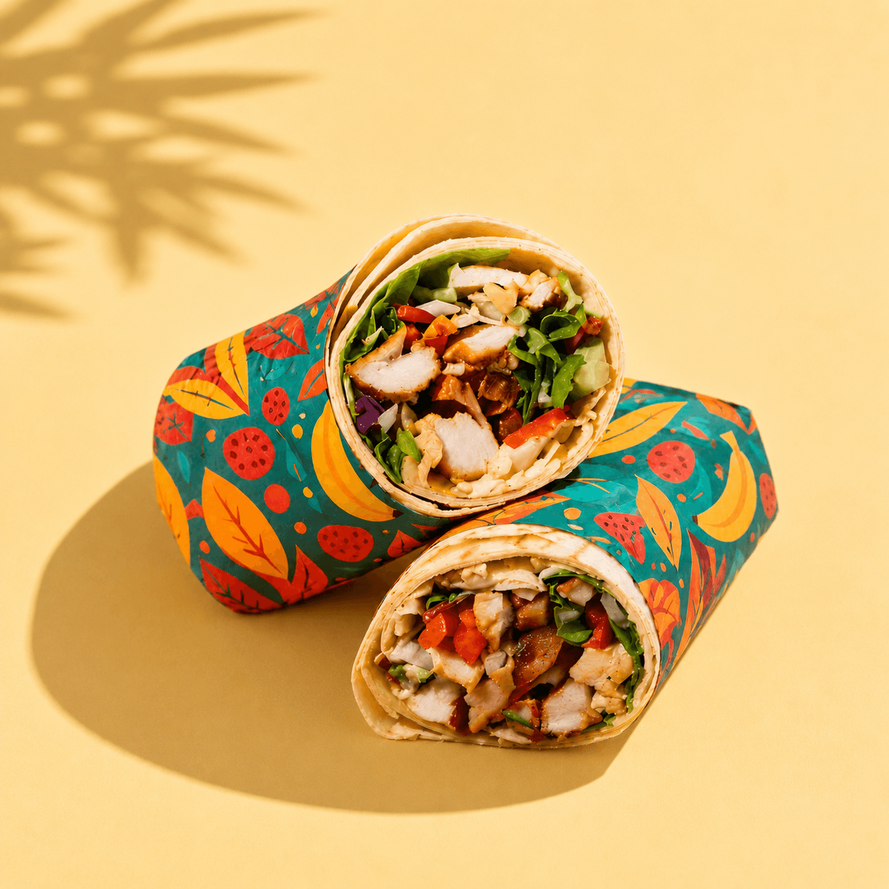 Black Grill High-Protein Chicken Wrap