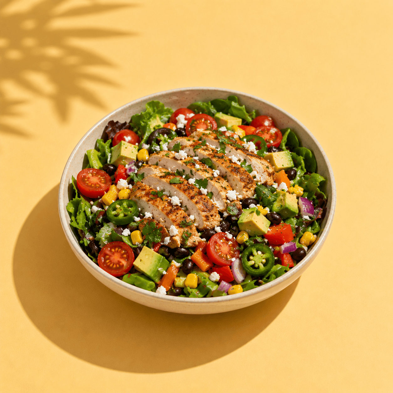 High-Protein Mexican Chicken Fiesta Salad