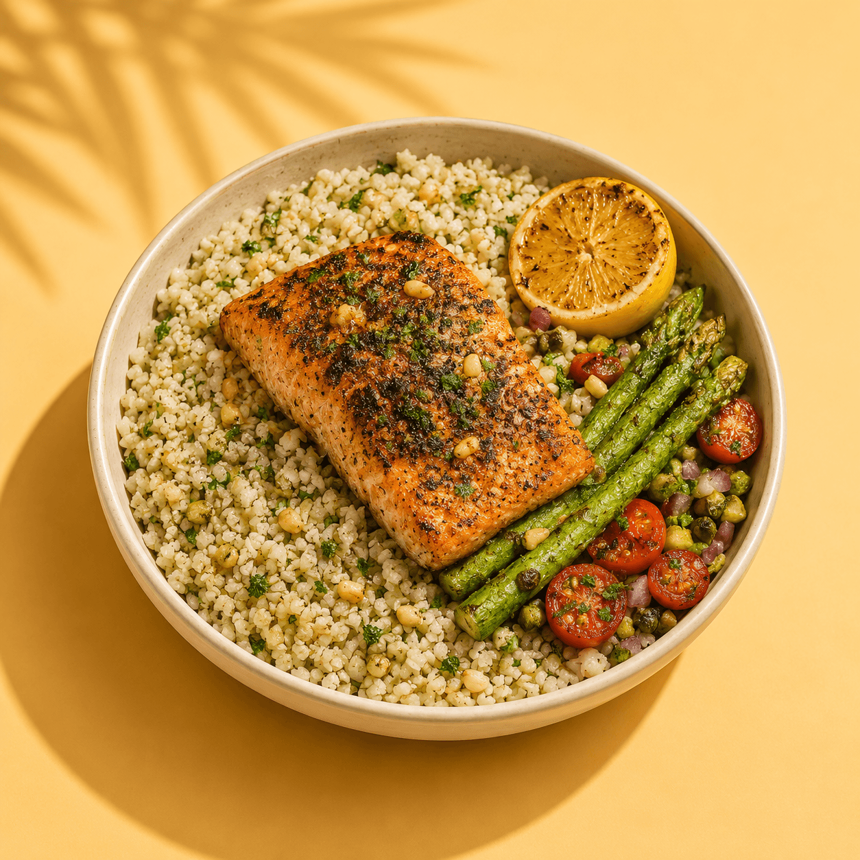 Signature Salmon Risotto Bowl